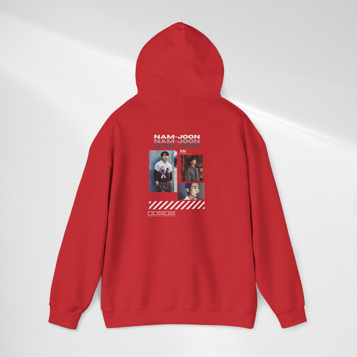 NAMJOON Hoodie — Retro Filmstrip Portrait Pullover
