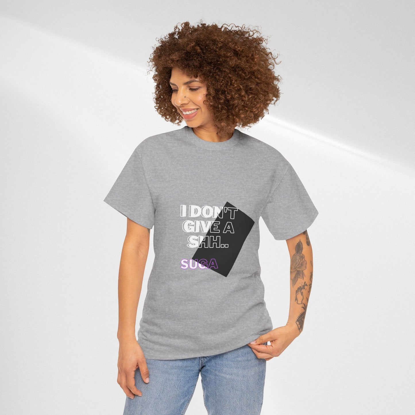 I Don't Give a Shh Tee — Bold Graphic Statement T‑Shirt