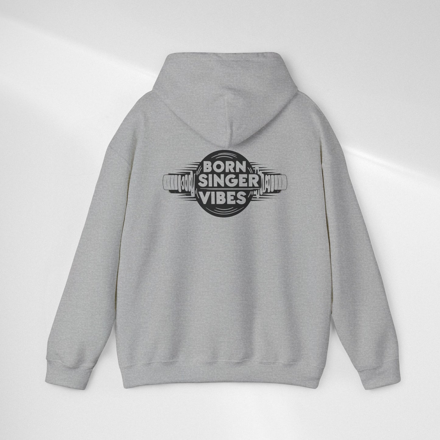 Hoodie - Born Singer Vibes Graphic Pullover