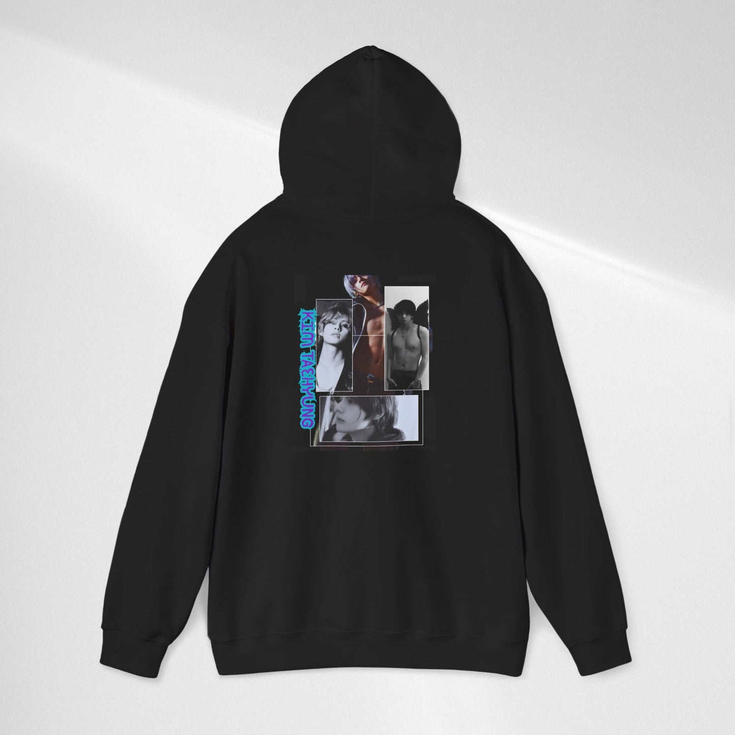 TAE Hoodie — Graphic Photo Collage 'Goth Romance' Streetwear Pullover