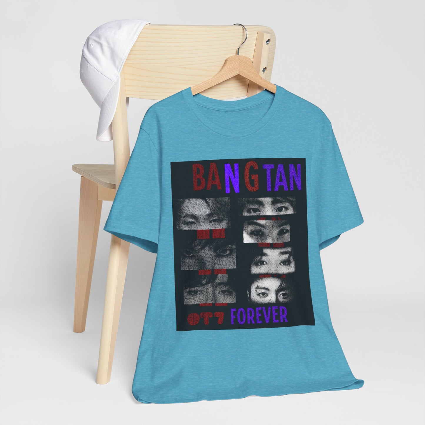 Bangtan Forever BTS Eyes Graphic Tee – K‑Pop Fan Shirt