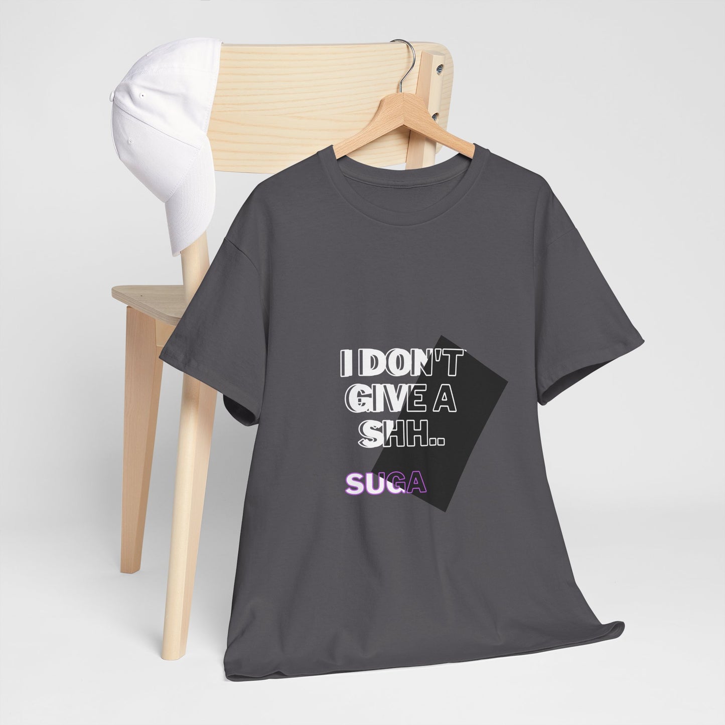 I Don't Give a Shh Tee — Bold Graphic Statement T‑Shirt