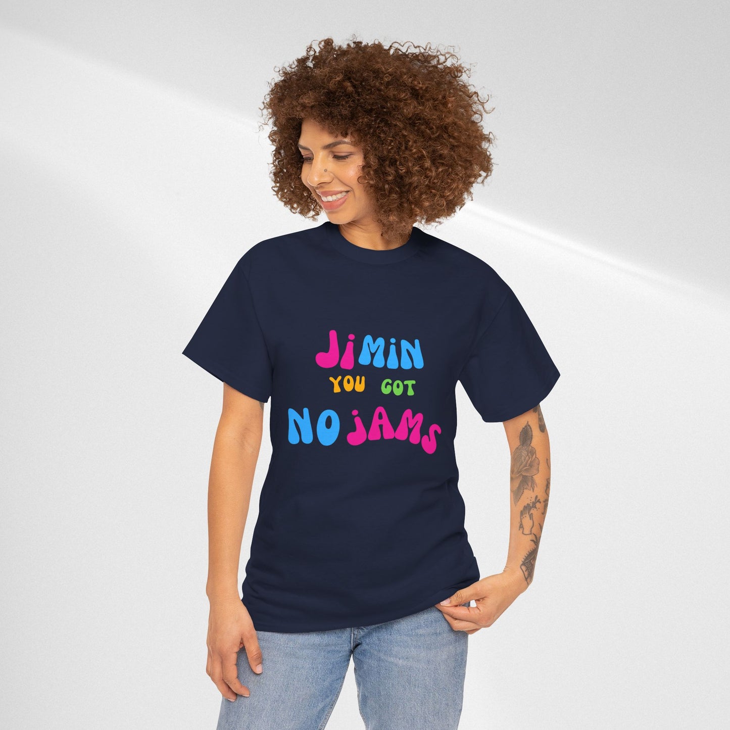 Jimin You Got No Jams T-Shirt — Colorful K-Pop Fan Tee
