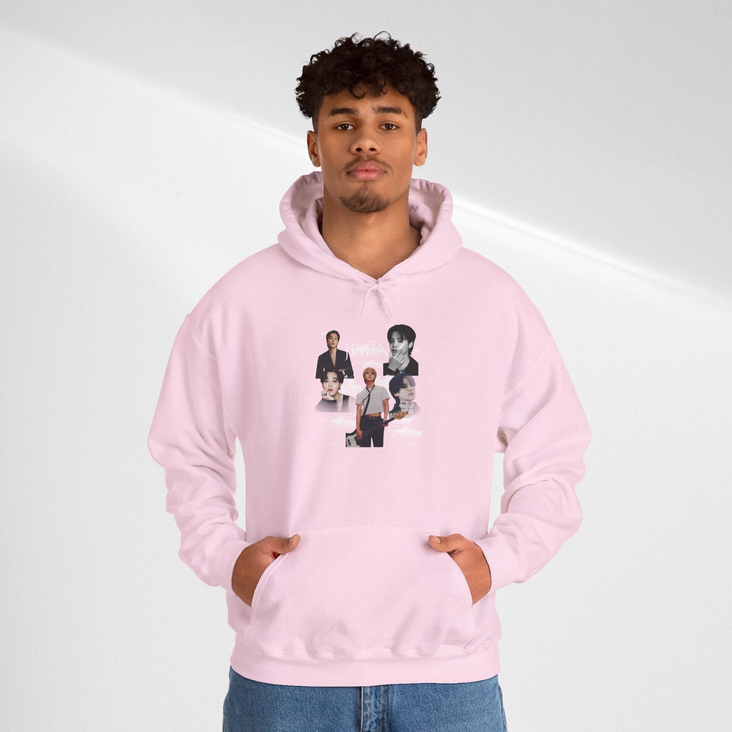 K-Pop Idol JIMIN  Photo Collage Hoodie — Aesthetic Fan Pullover