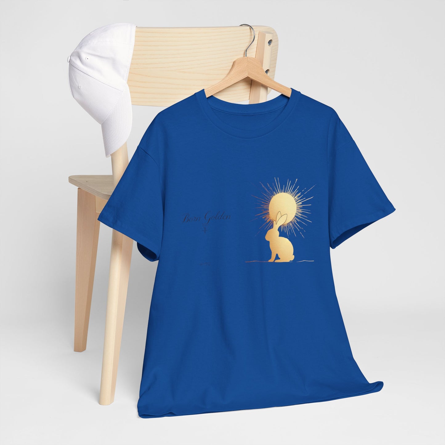 JK Golden Child T-Shirt — 'Born Golden' Cute Kids Illustration Tee