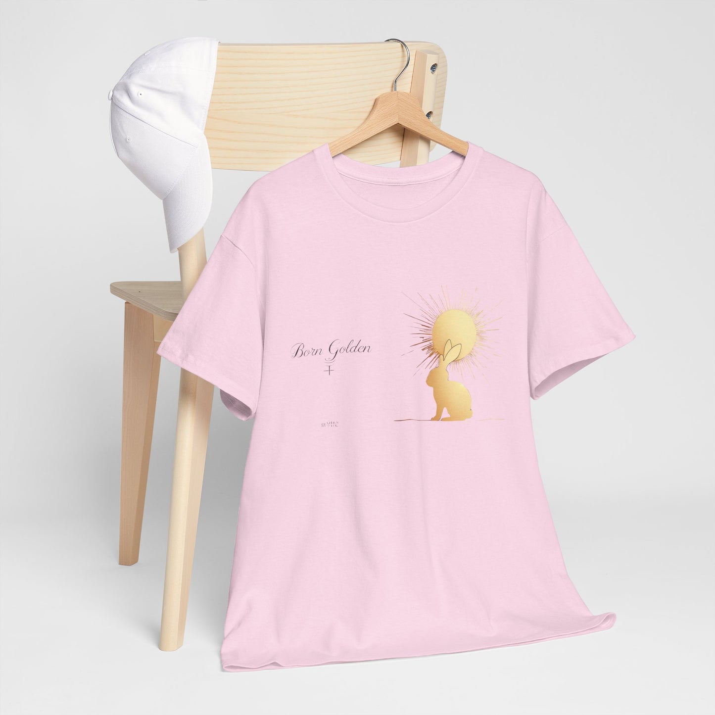 JK Golden Child T-Shirt — 'Born Golden' Cute Kids Illustration Tee