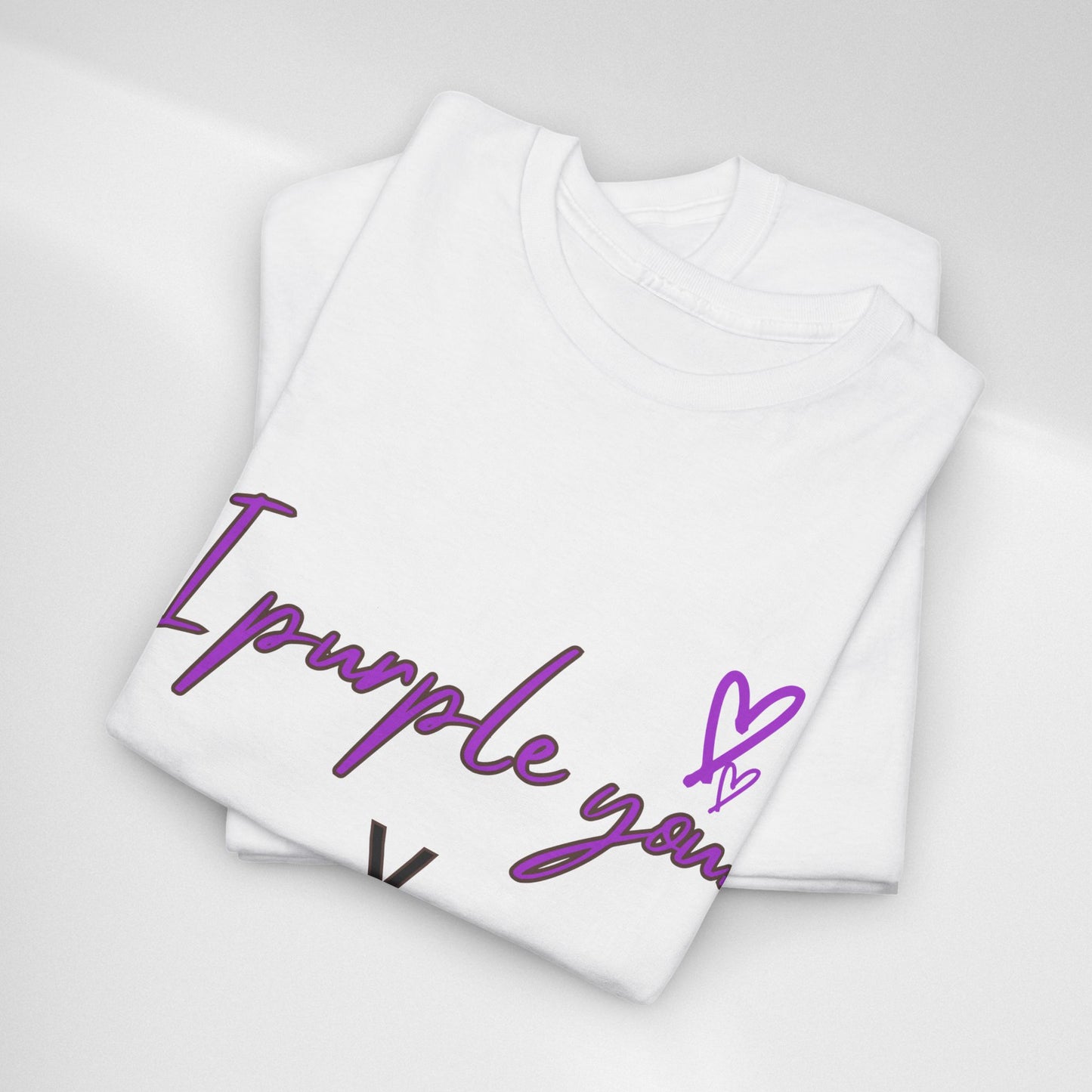 I Purple You T-Shirt — Cute K-Pop Inspired Love Tee