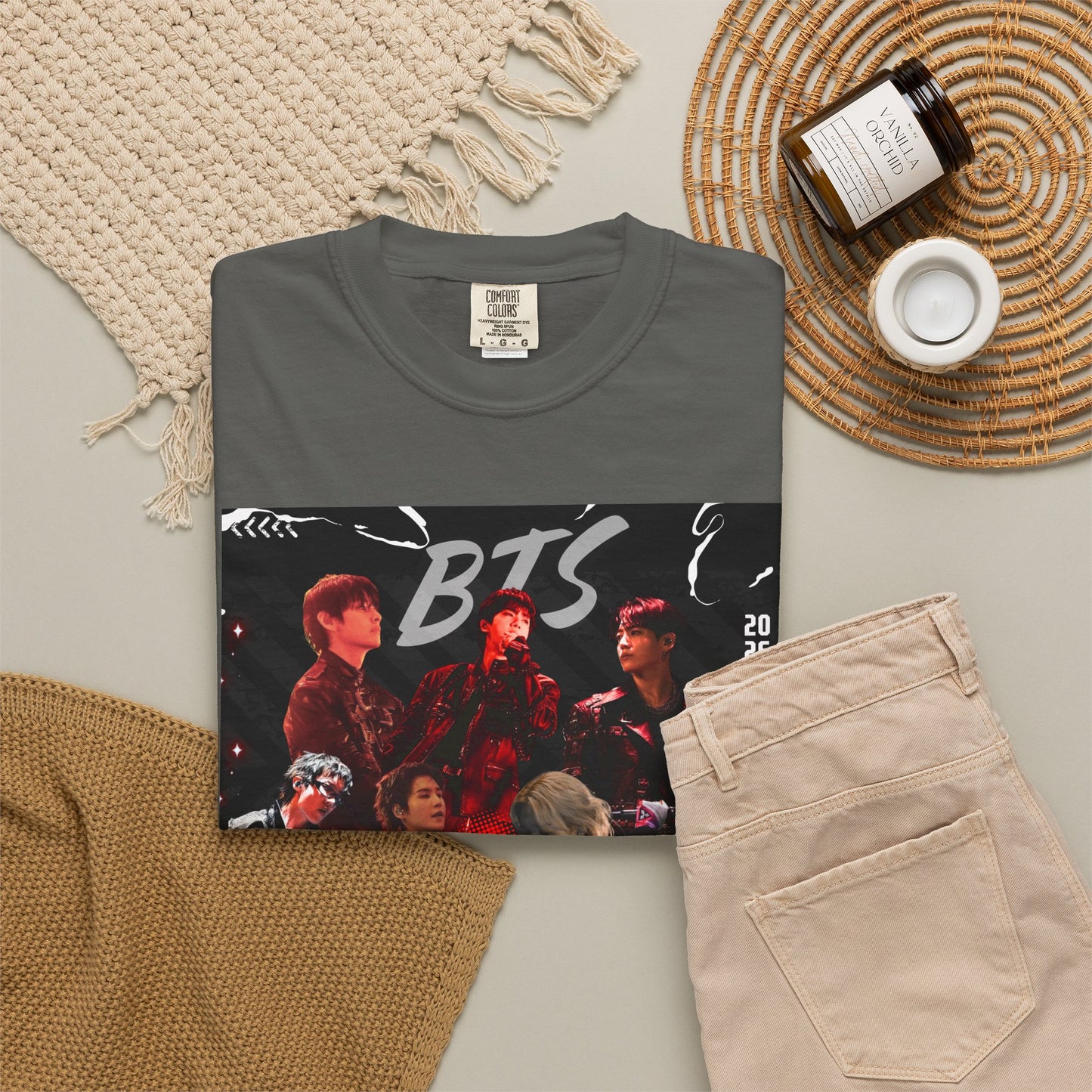 BTS ARIRANG Graphic T-Shirt — "Arirang" BTS Style Concert Tee