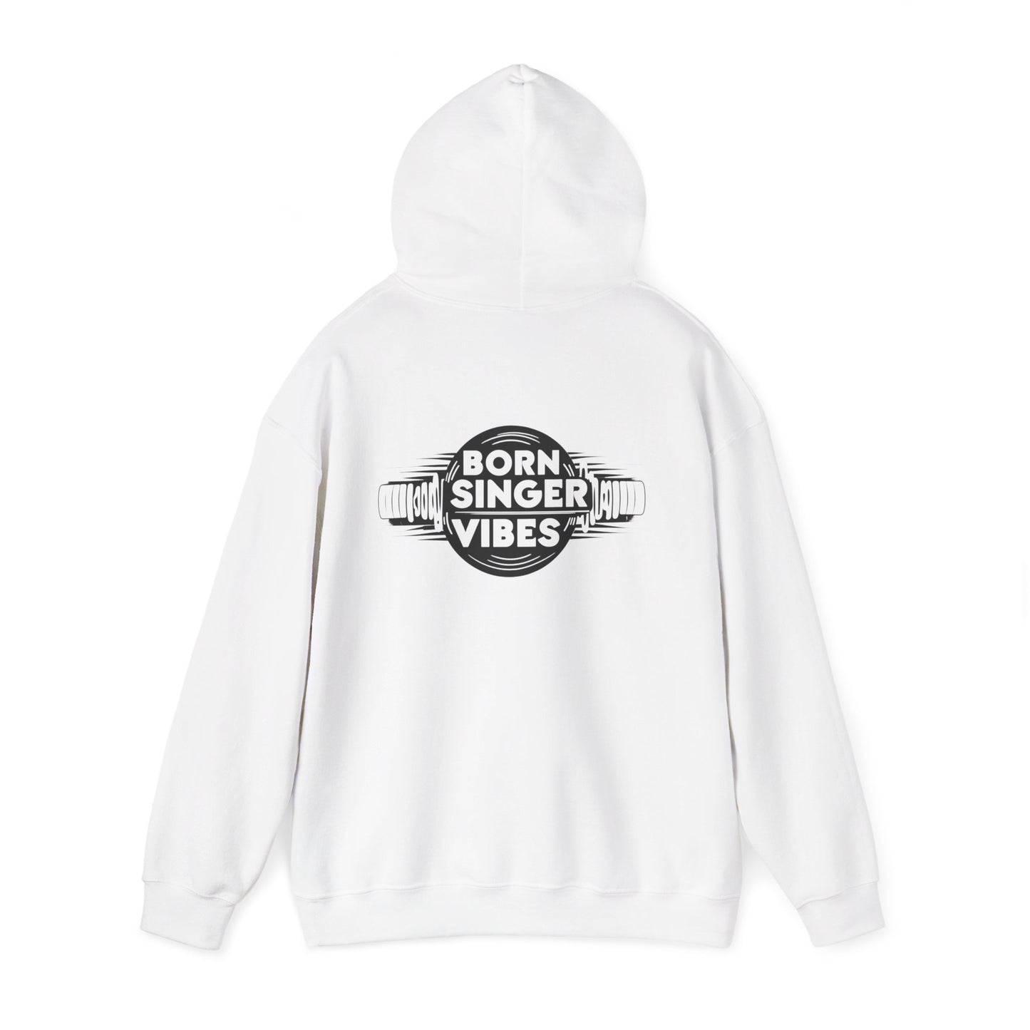 Hoodie - Born Singer Vibes Graphic Pullover