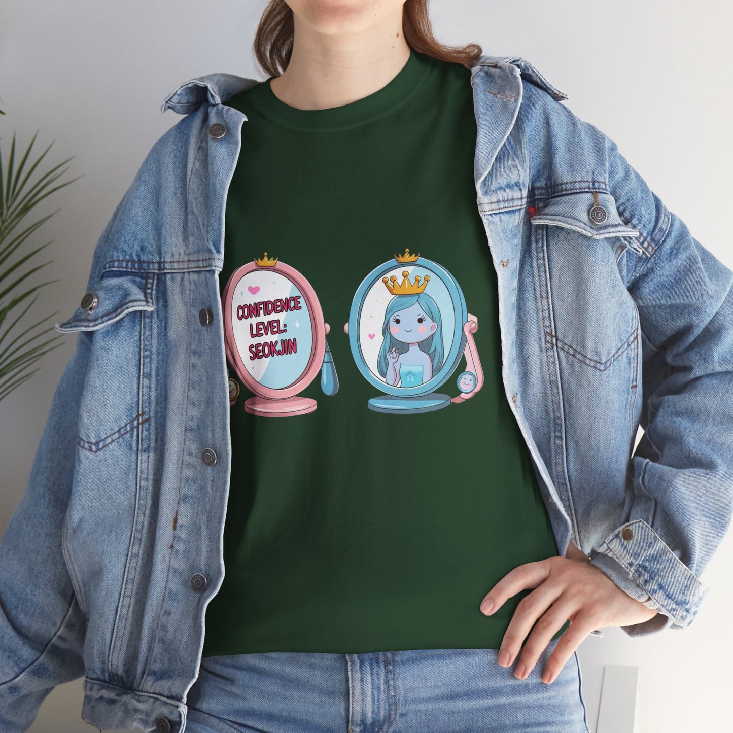 BTS Jin Confidence Level T-Shirt — Seokjin Fan Tee