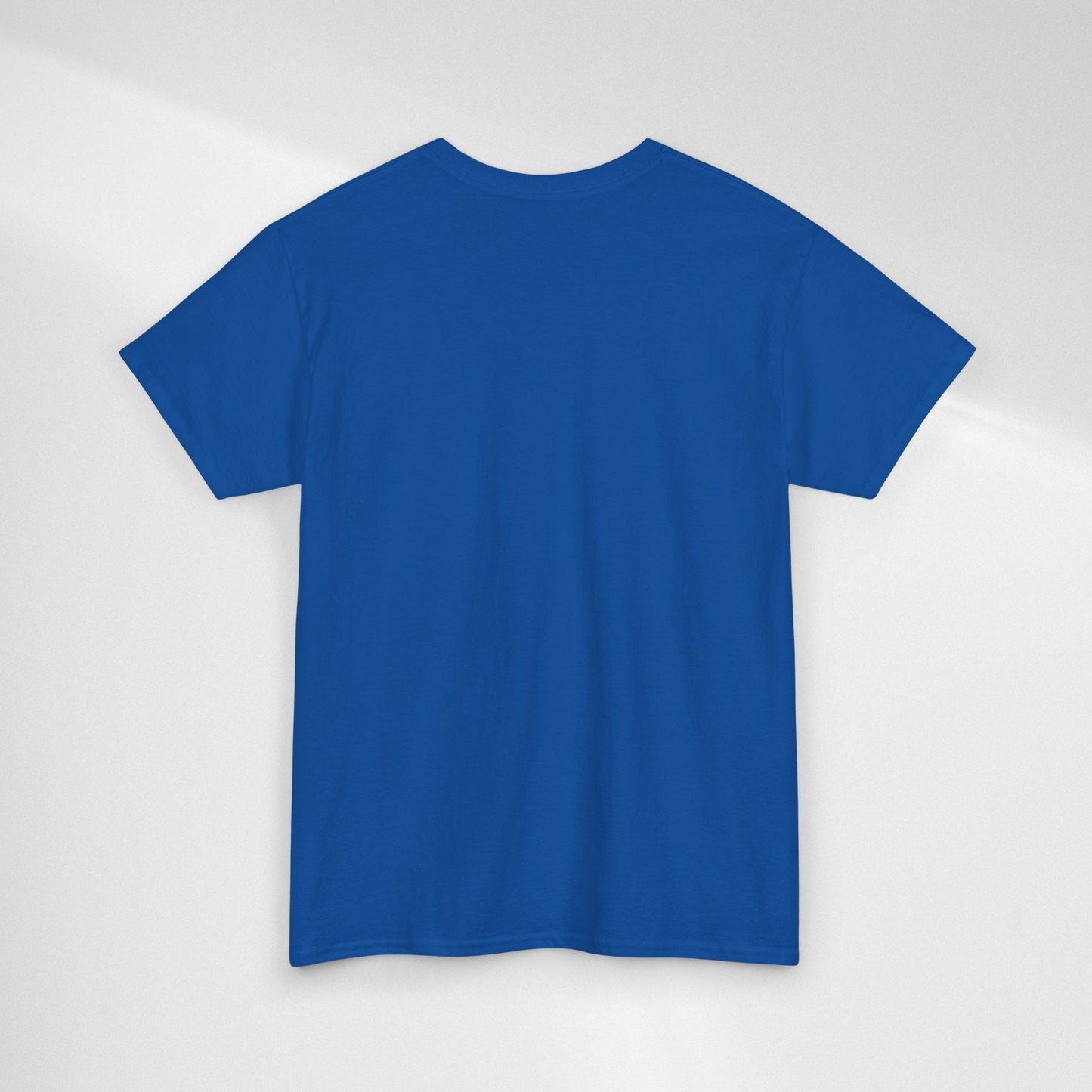 Blue & Grey Heart T-Shirt — Watercolor Cloud Heart Design