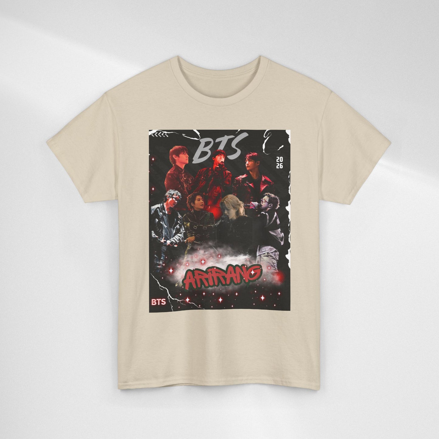 BTS Album Art Graphic Tee — 'Arirang' Fan Shirt