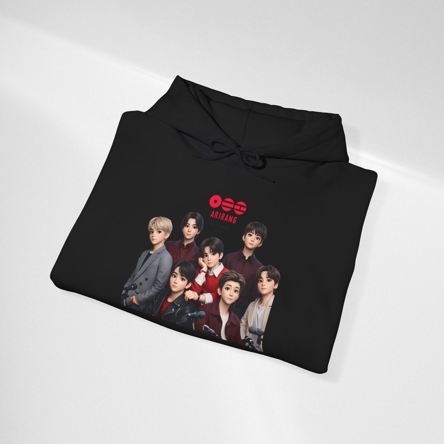 BTS Group Photo Hoodie – Korean Boy Band Pullover