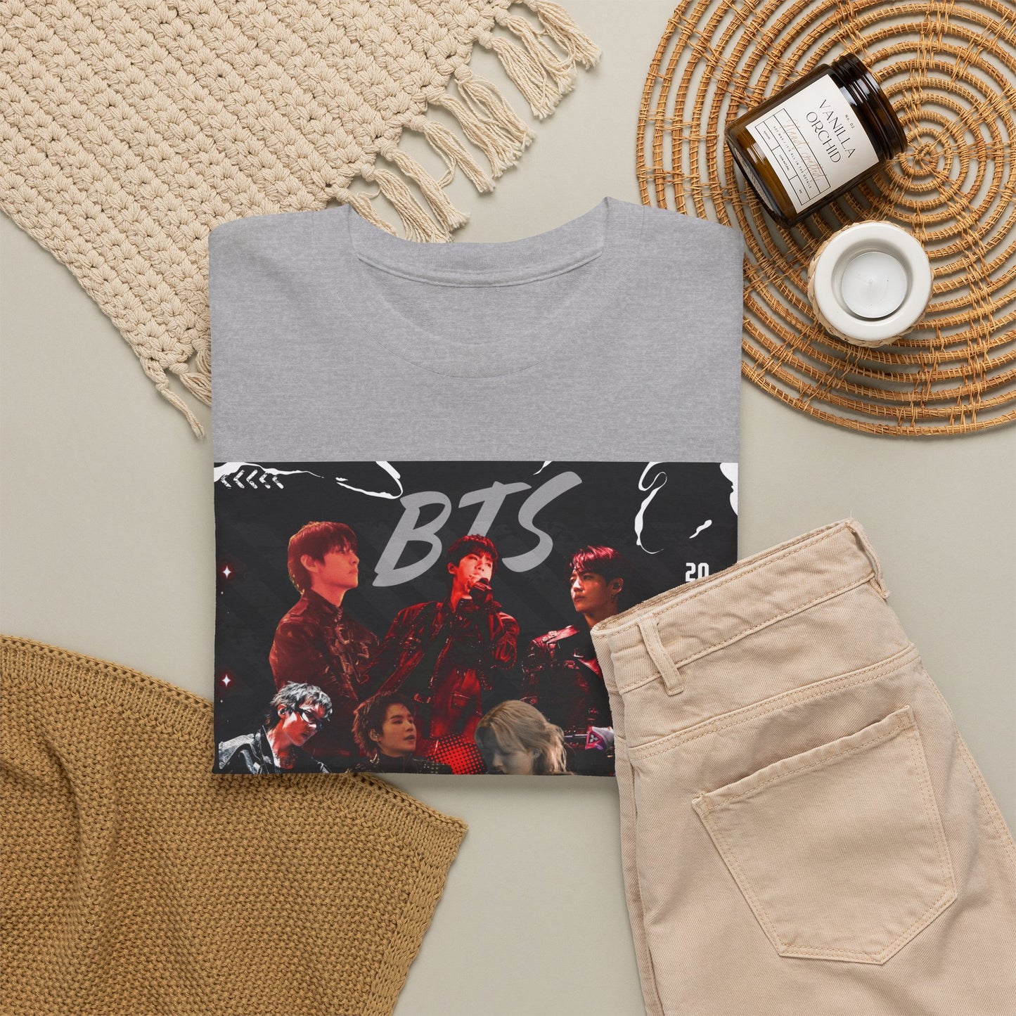 BTS Album Art Graphic Tee — 'Arirang' Fan Shirt