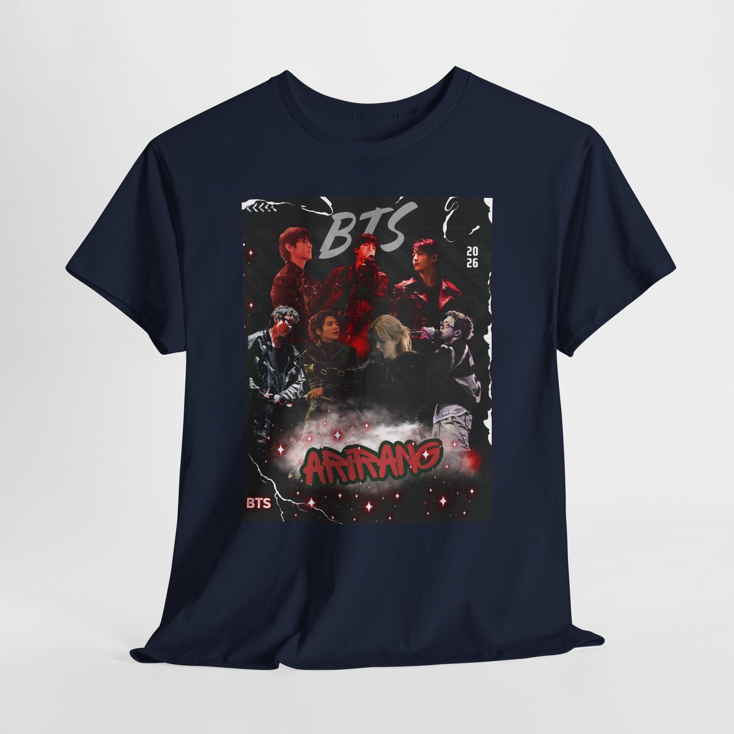 BTS Album Art Graphic Tee — 'Arirang' Fan Shirt