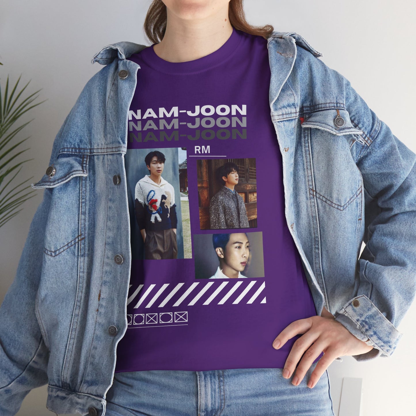 RM (Nam-Joon) Photo Collage K-Pop Graphic Tee