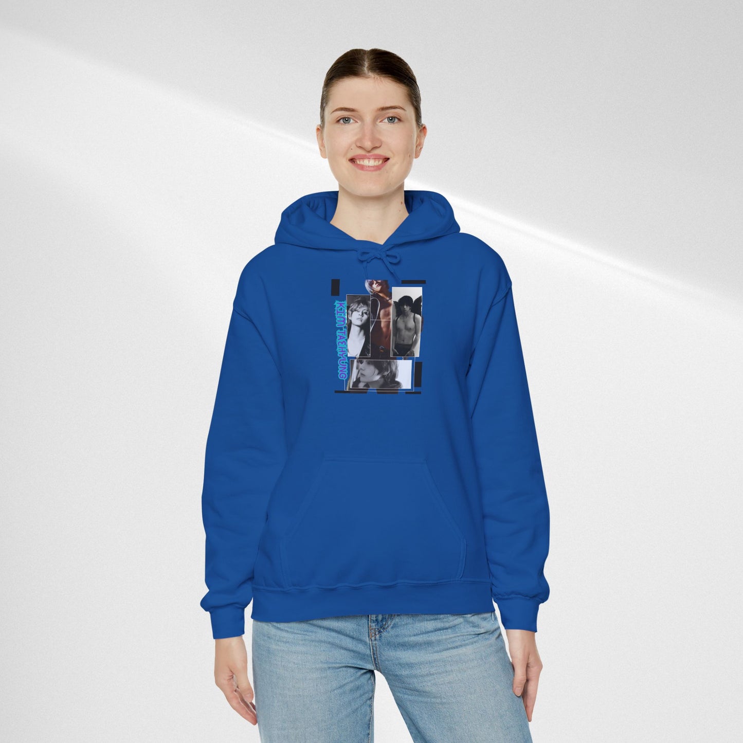 TAE Hoodie — Graphic Photo Collage 'Goth Romance' Streetwear Pullover