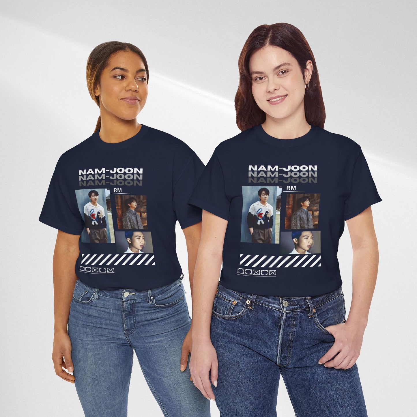 RM (Nam-Joon) Photo Collage K-Pop Graphic Tee