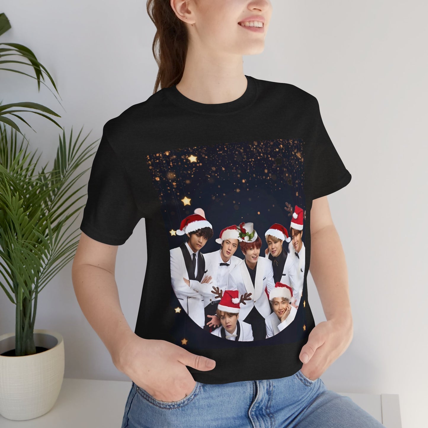 BTS Holiday Photo Crew Christmas Tee