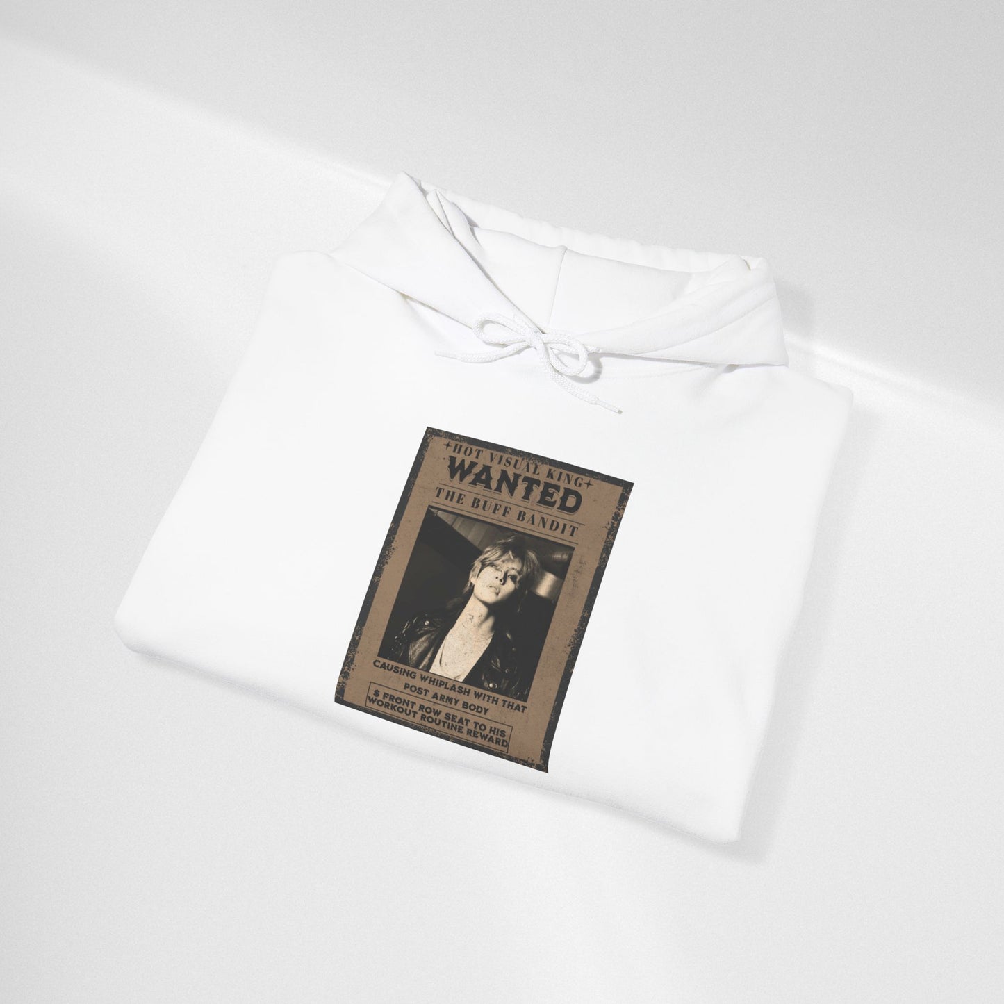 Hoodie Vintage V 'Wanted' Poster Photo Pullover