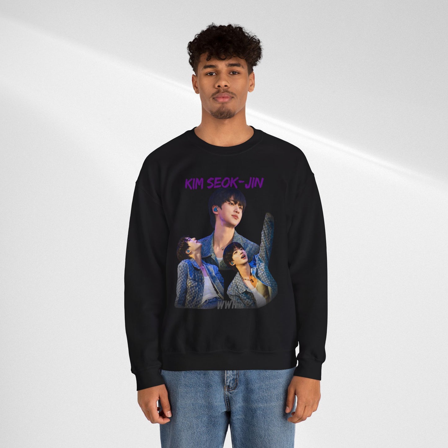 JIN Photo Collage Crewneck Sweatshirt