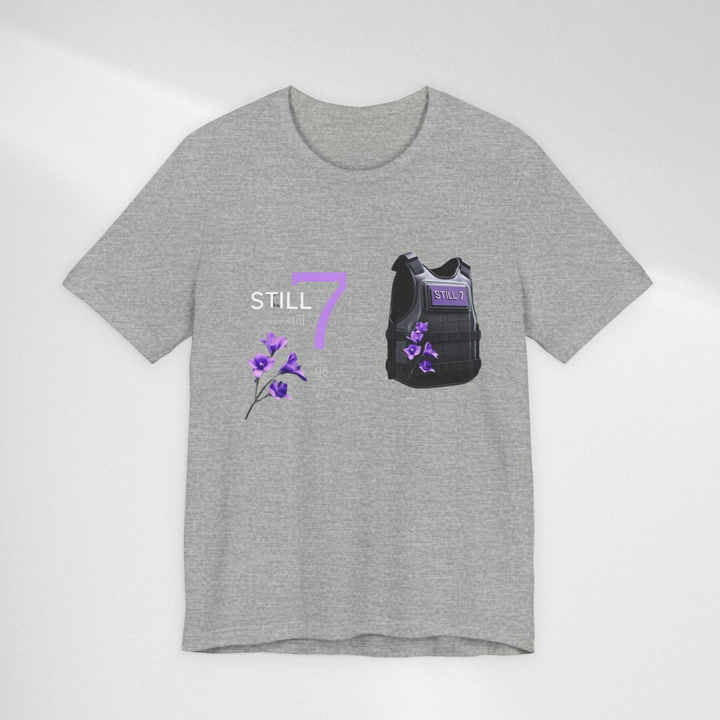 Bulletproof Vest Floral Tee — “I Am The Proof” Graphic T‑Shirt
