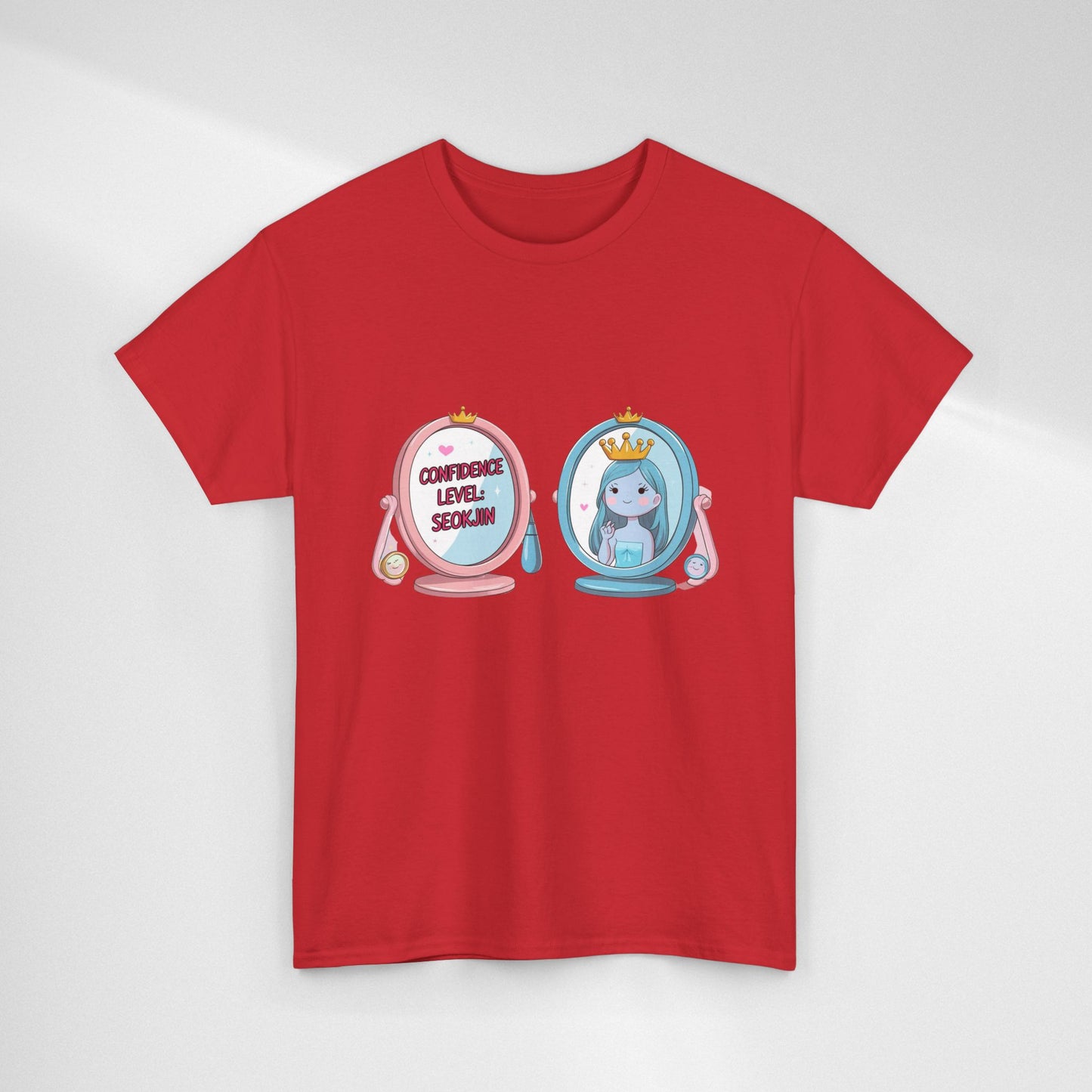 BTS Jin Confidence Level T-Shirt — Seokjin Fan Tee