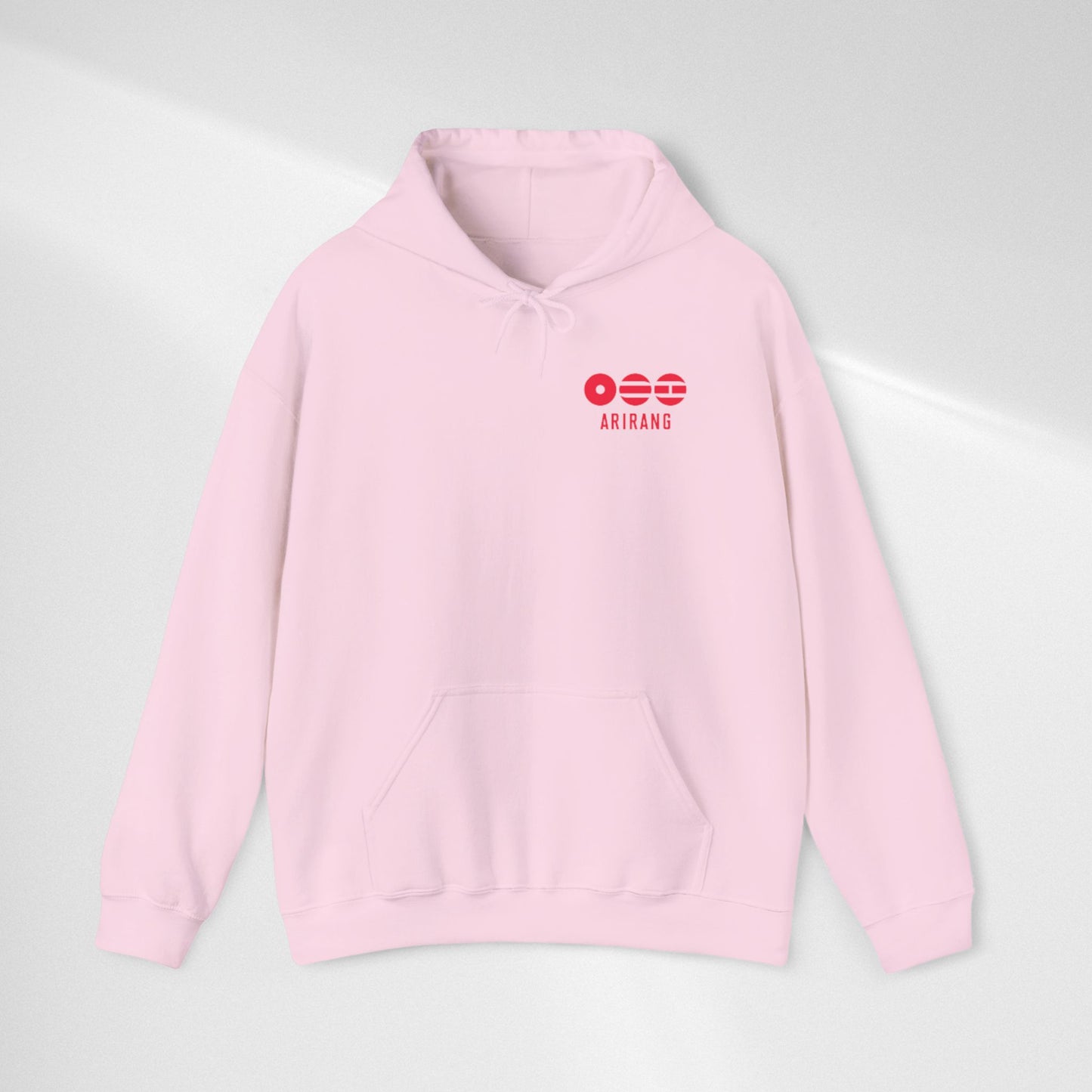 BTS World Tour "ARRIANG" Hoodie — Minimal Logo Tour Pullover