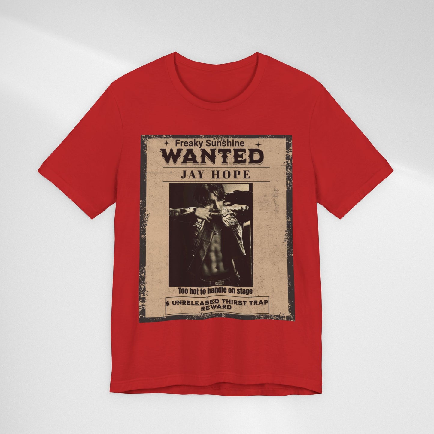 Wanted Poster Jay Hope T-Shirt — Vintage Western Graphic Tee