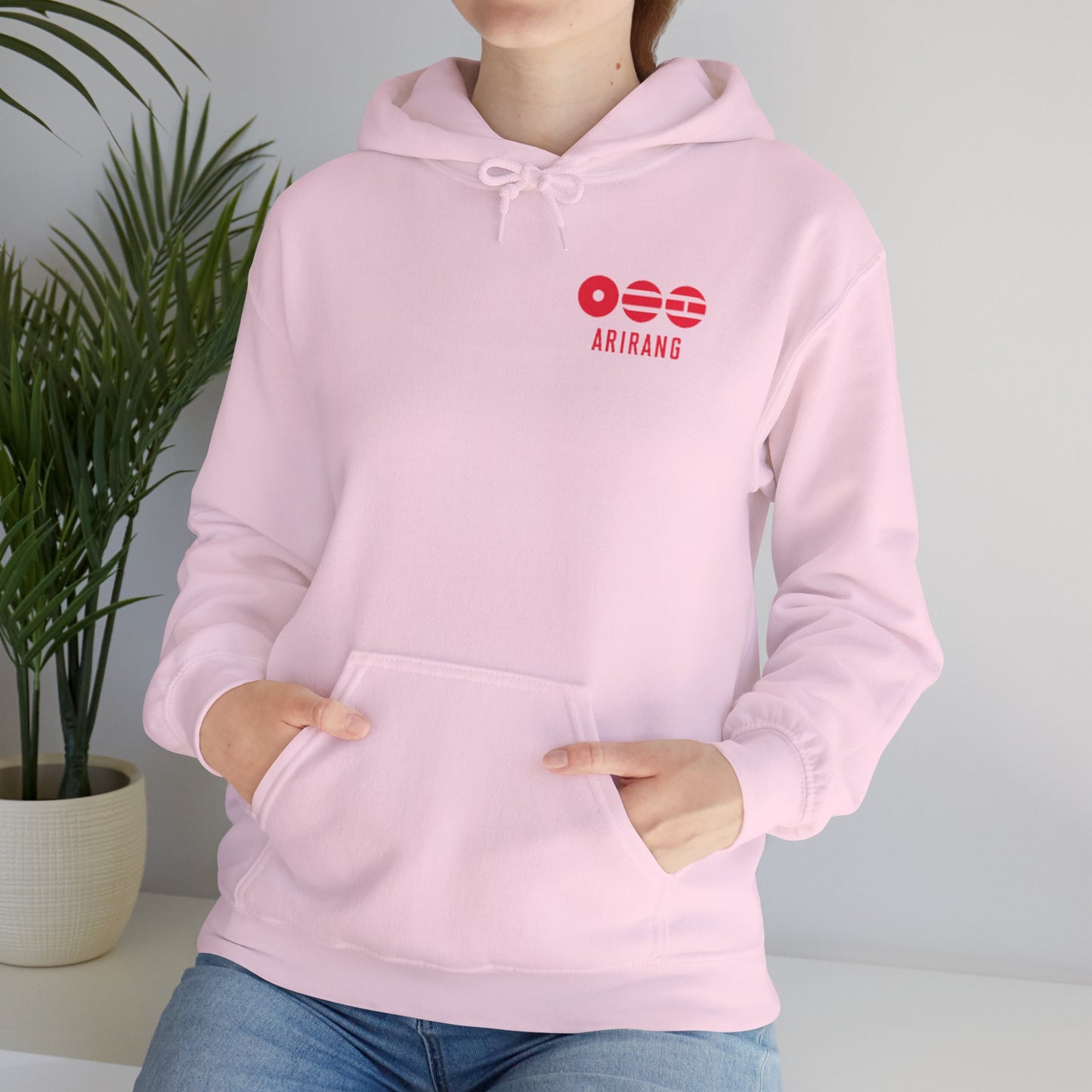 BTS World Tour "ARRIANG" Hoodie — Minimal Logo Tour Pullover
