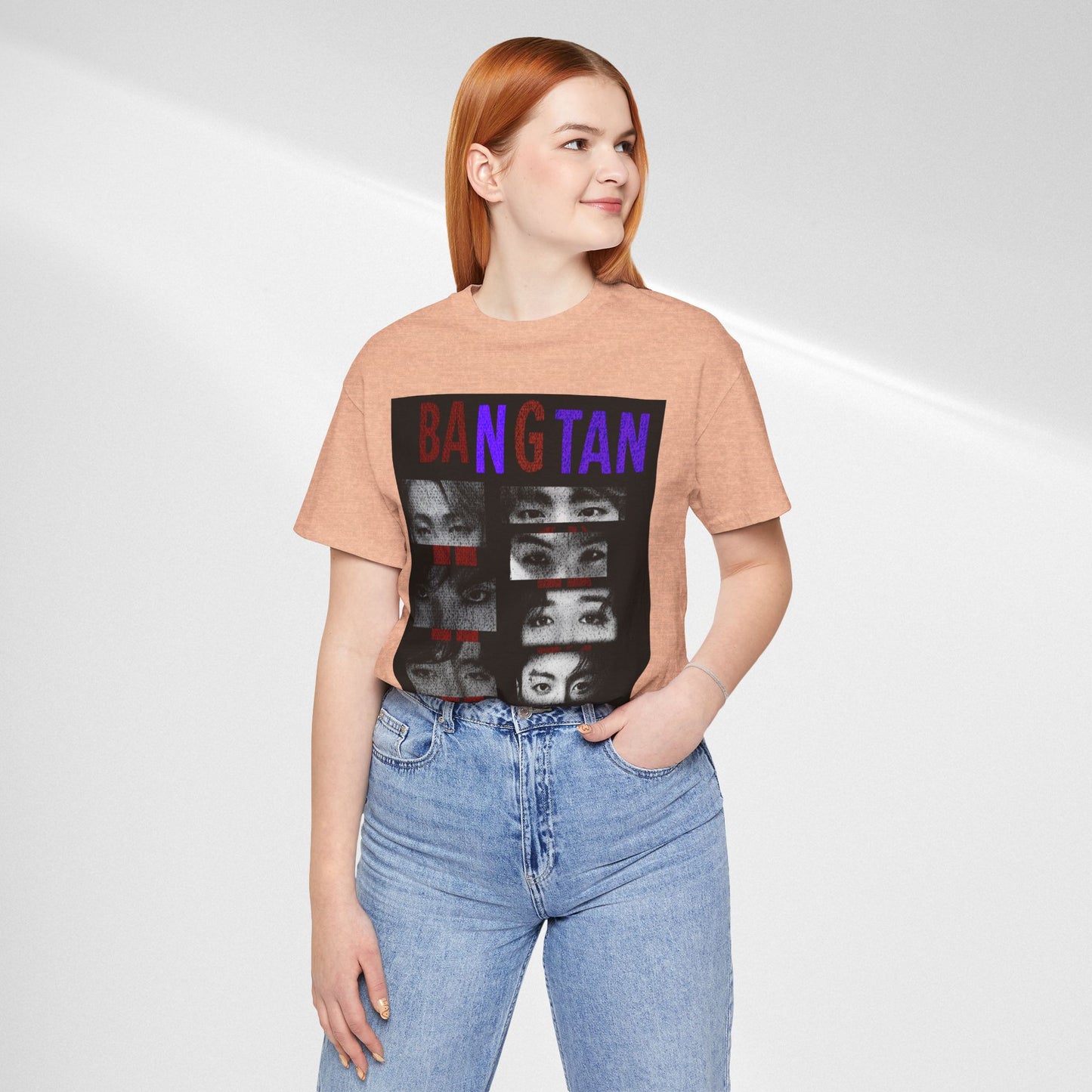 Bangtan Forever BTS Eyes Graphic Tee – K‑Pop Fan Shirt