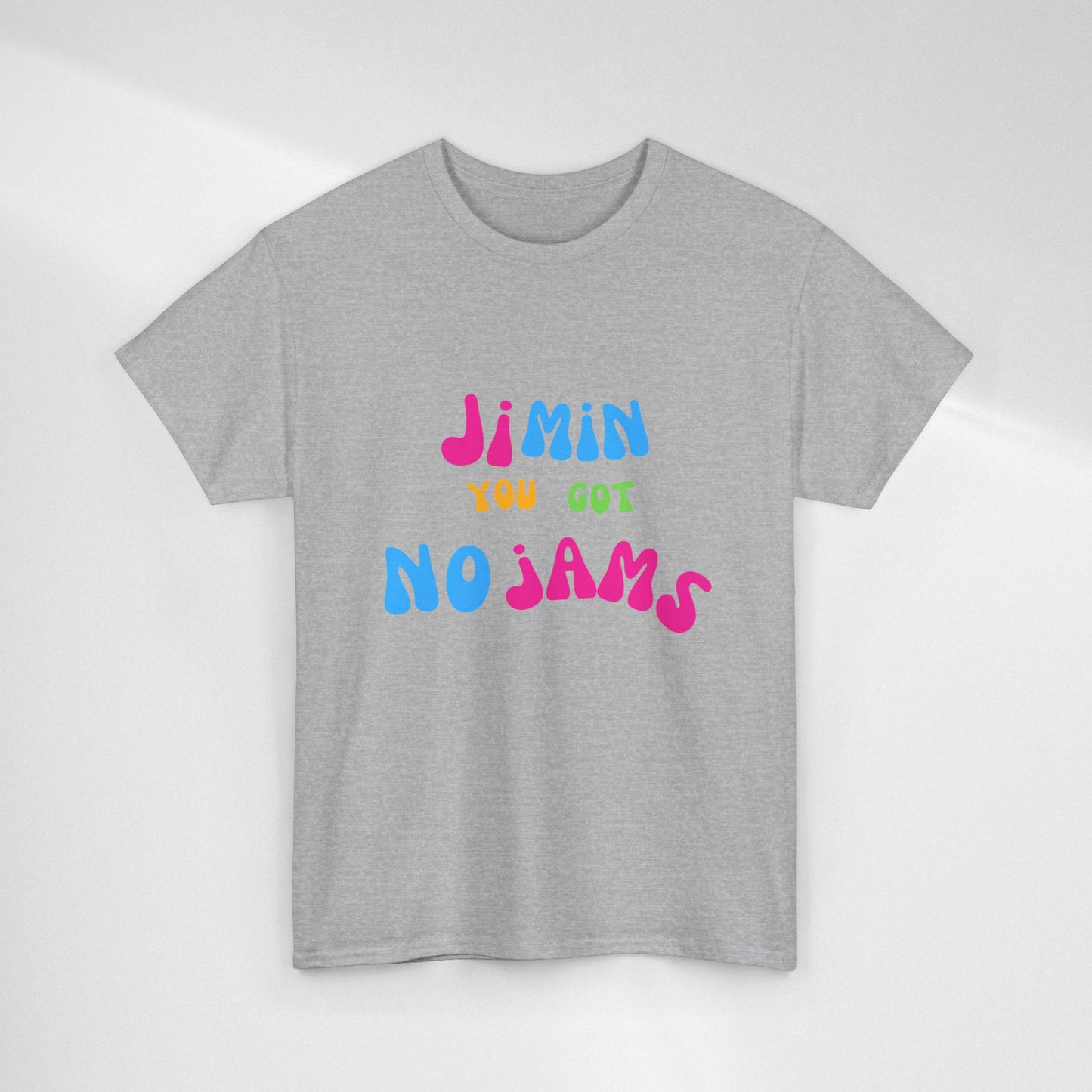 Jimin You Got No Jams T-Shirt — Colorful K-Pop Fan Tee