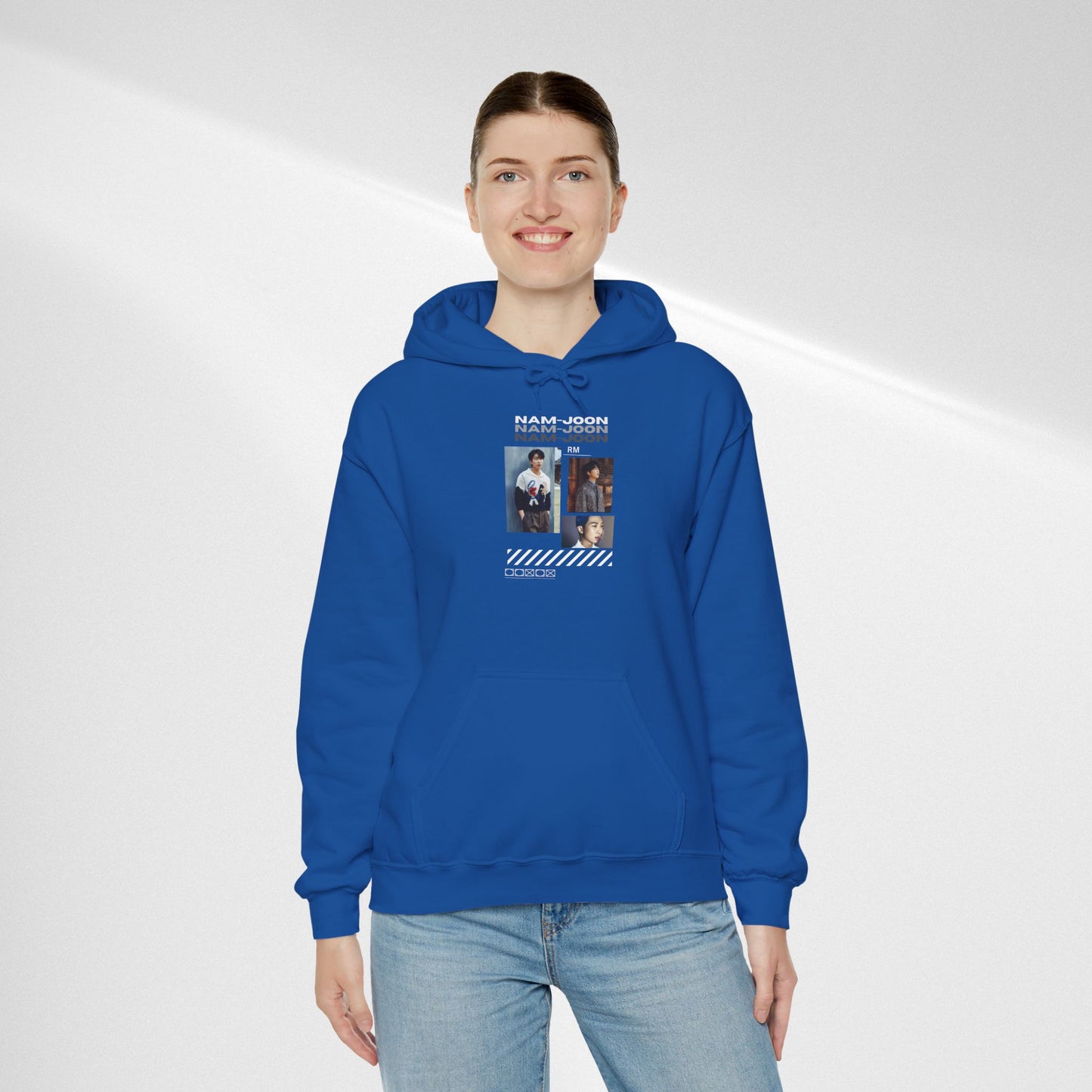 NAMJOON Hoodie — Retro Filmstrip Portrait Pullover
