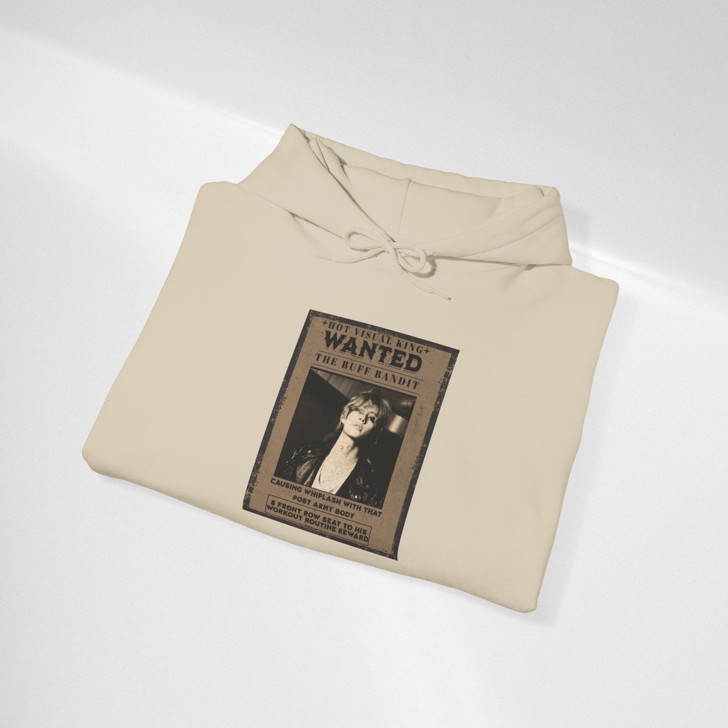 Hoodie Vintage V 'Wanted' Poster Photo Pullover