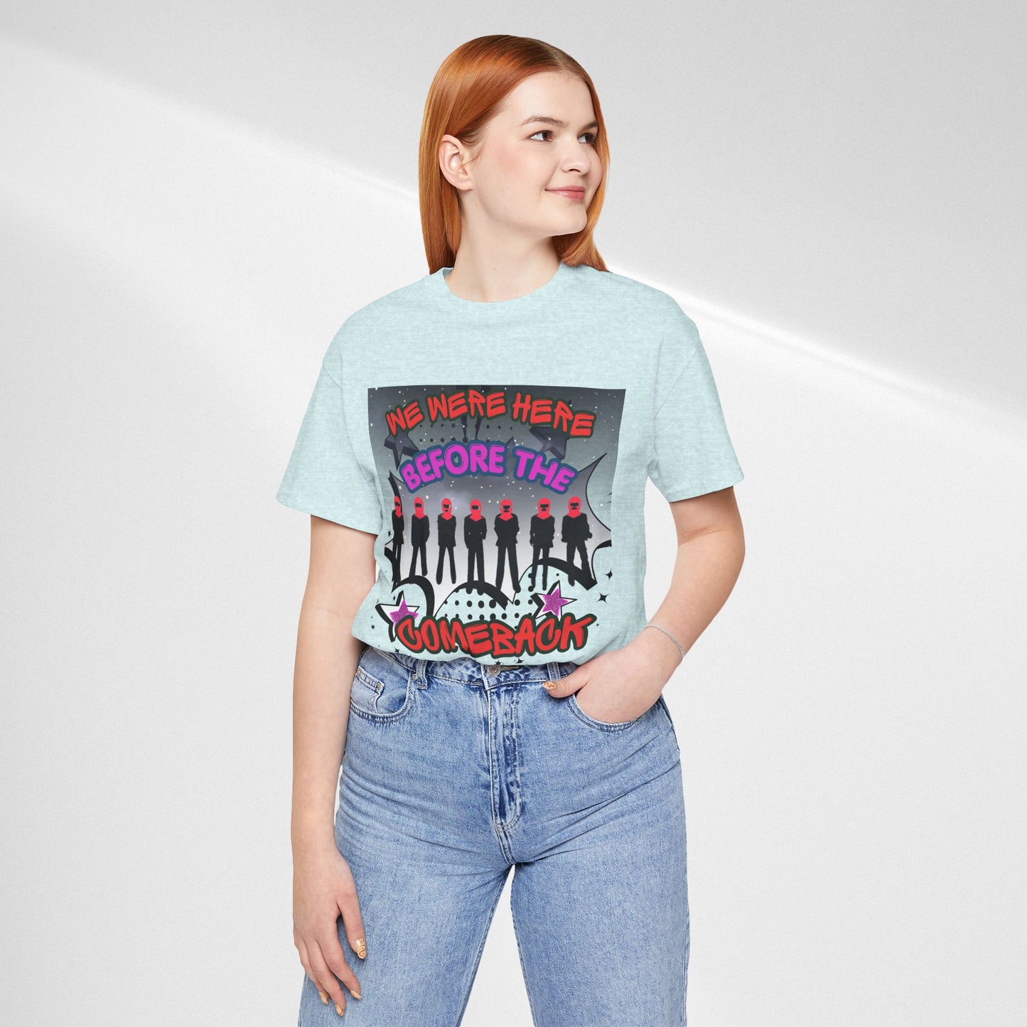 T‑Shirt — 'We Were Here Before the Comeback' Retro Pop Concert Tee