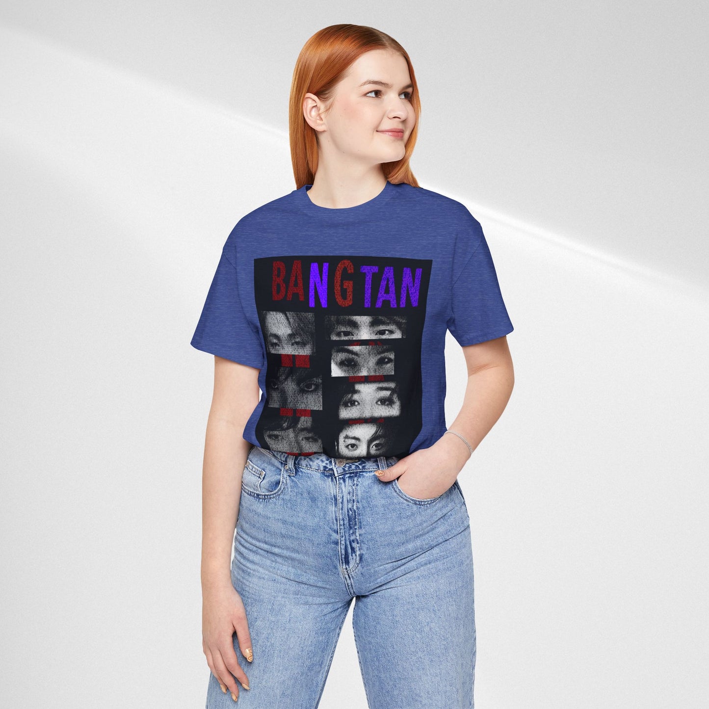 Bangtan Forever BTS Eyes Graphic Tee – K‑Pop Fan Shirt