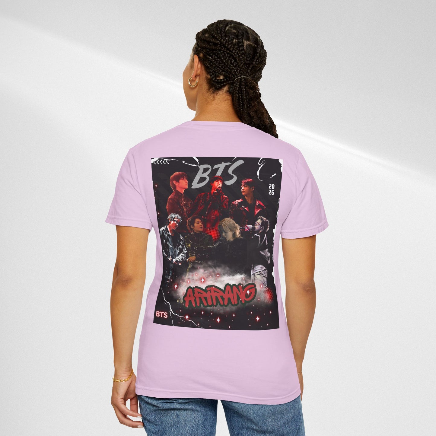 BTS ARIRANG Graphic T-Shirt — "Arirang" BTS Style Concert Tee