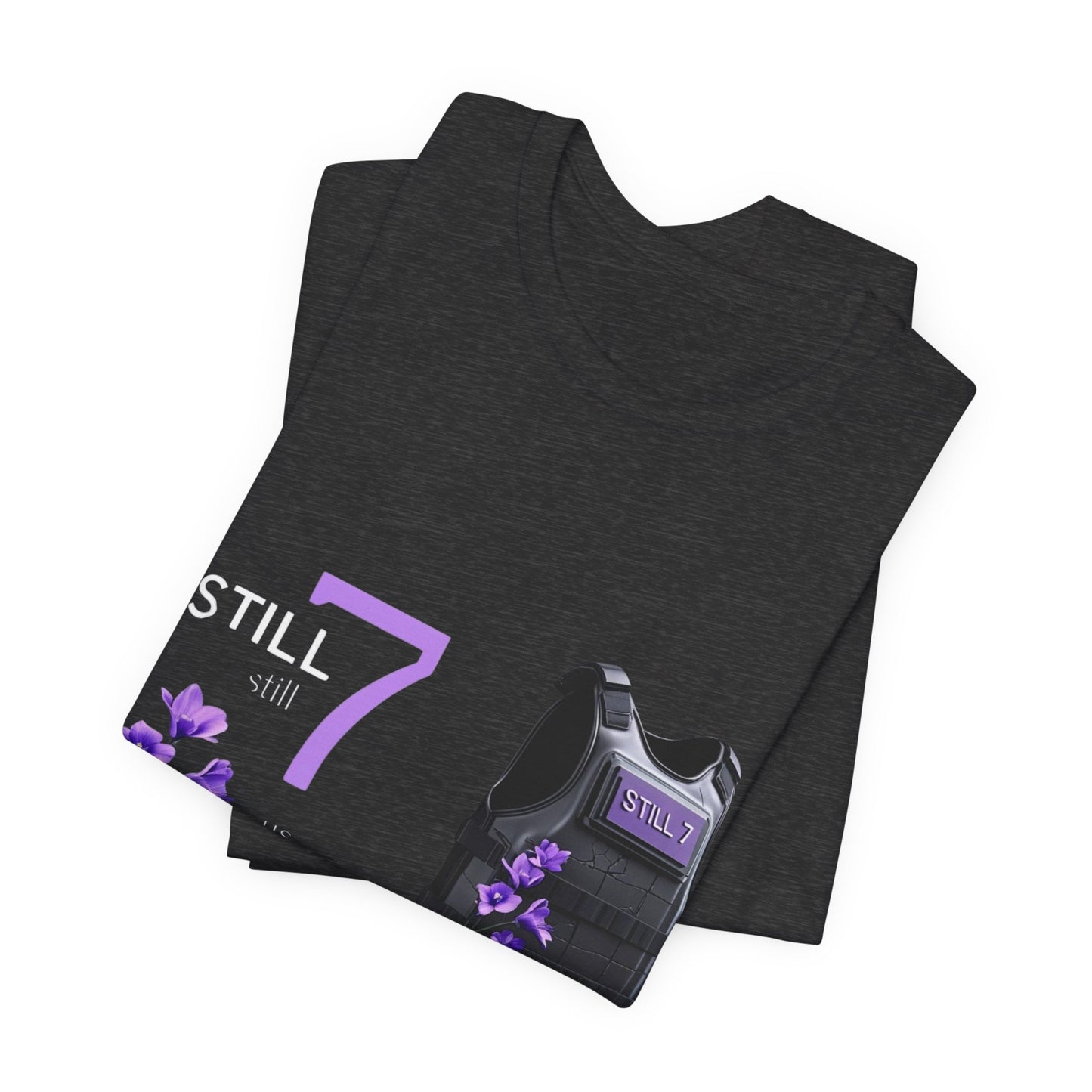 Bulletproof Vest Floral Tee — “I Am The Proof” Graphic T‑Shirt