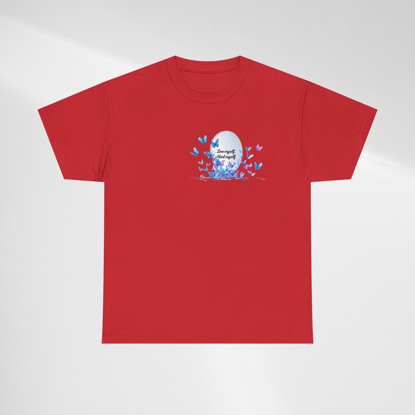 Butterfly Moon T-Shirt — "Strength Through Change" Inspirational Tee