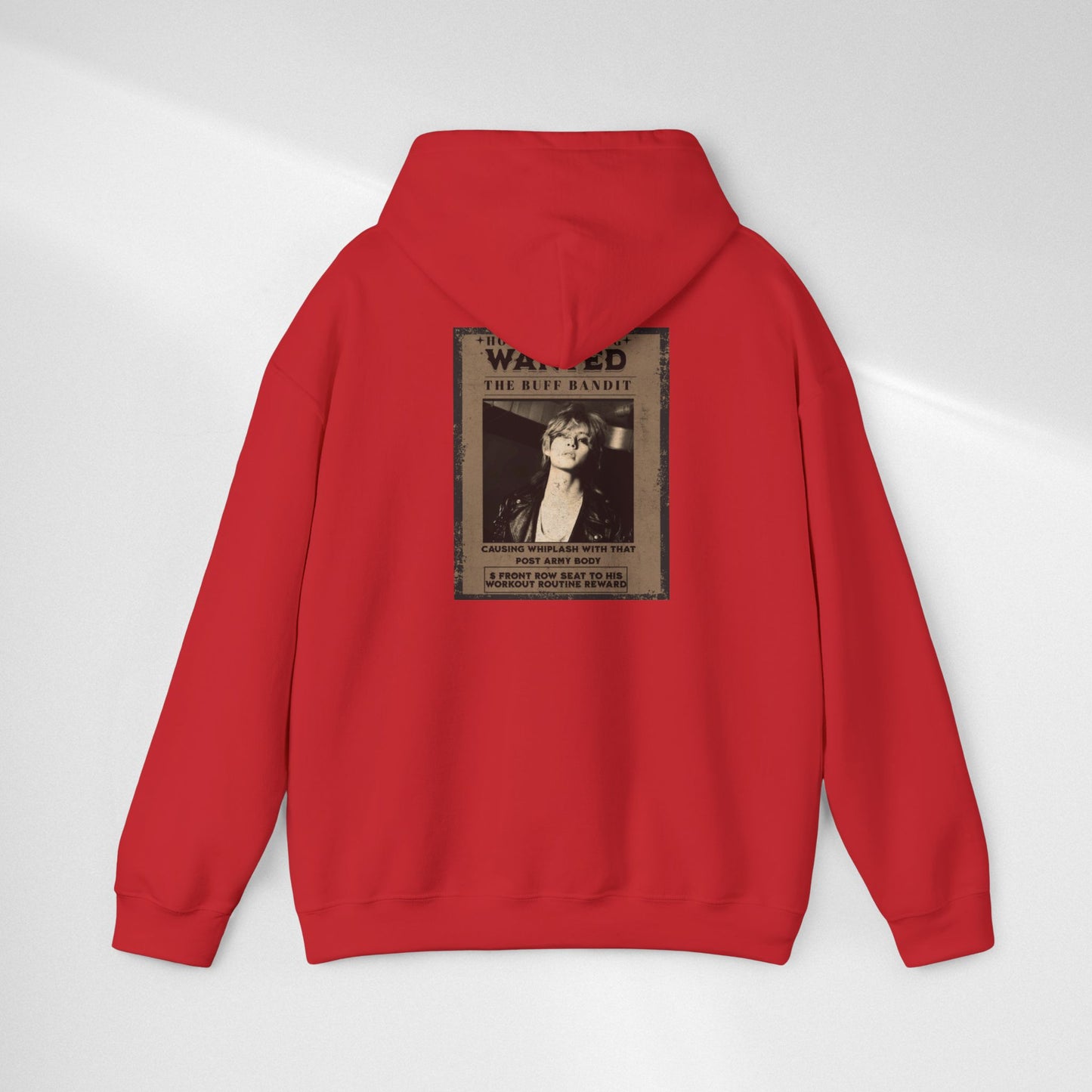 Hoodie Vintage V 'Wanted' Poster Photo Pullover