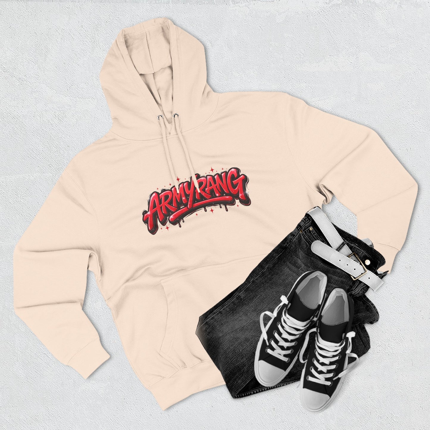 BTS Inspired Graphic Hoodie — Vibrant Group Portrait Streetwear