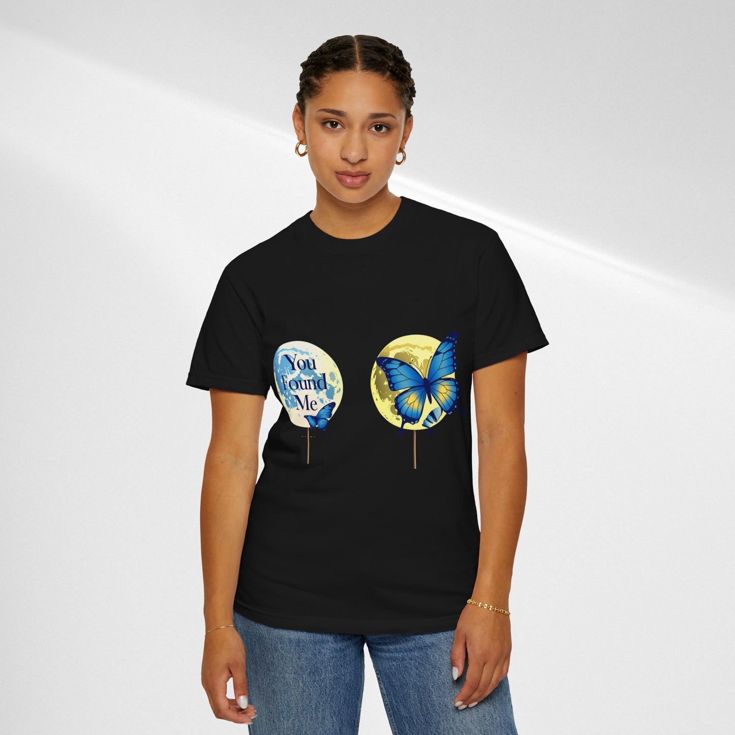 Butterfly "You Found Me" Graphic T-Shirt
