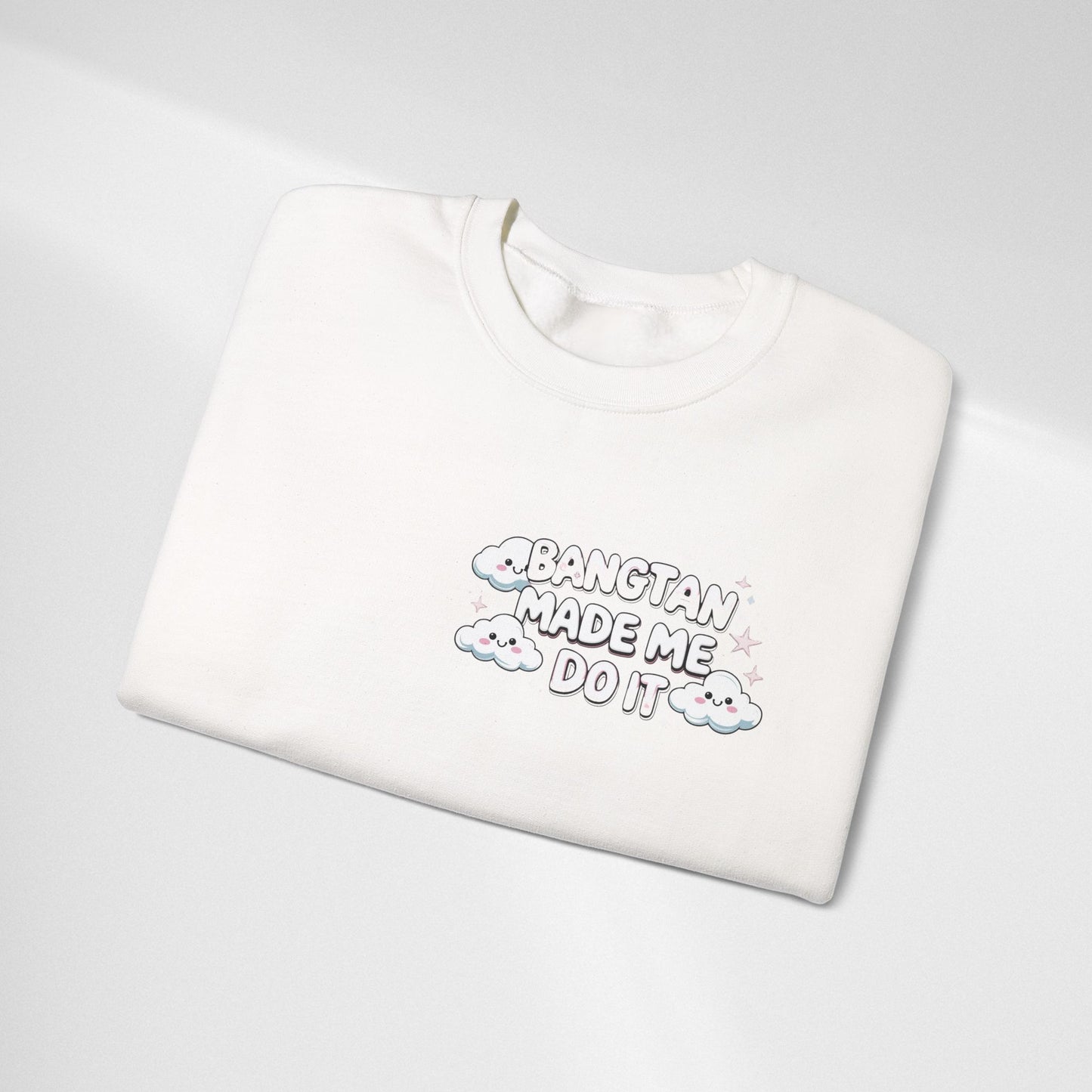 Crewneck Sweatshirt — "Bangtan Made Me Do It" K-Pop BTS Fan Pullover