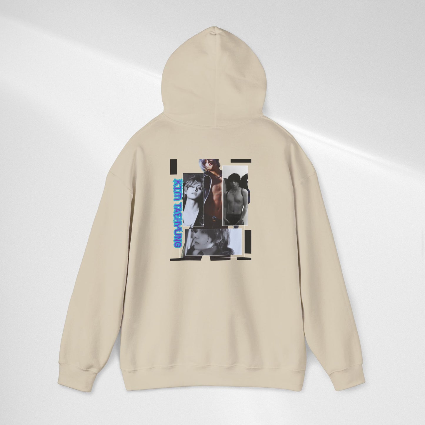 TAE Hoodie — Graphic Photo Collage 'Goth Romance' Streetwear Pullover