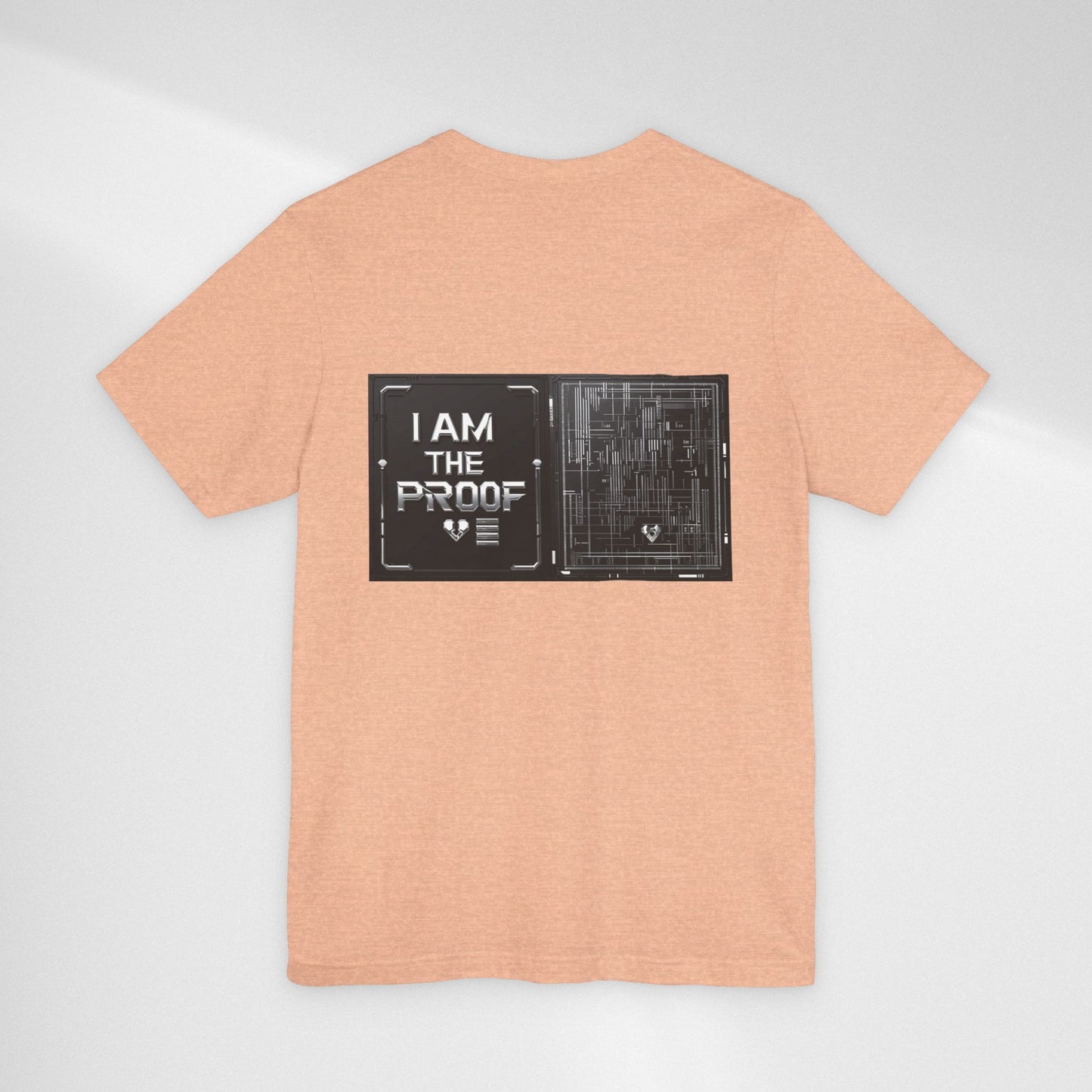 Bulletproof Vest Floral Tee — “I Am The Proof” Graphic T‑Shirt