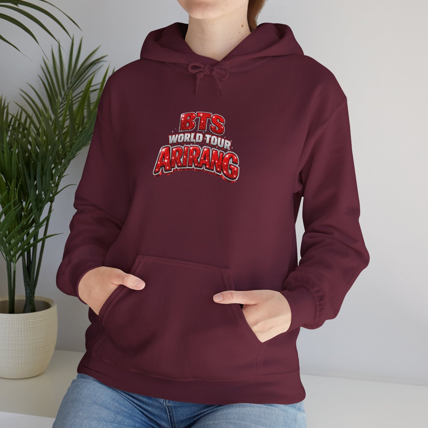 BTS World Tour "Arrang" Hoodie - Graphic K-Pop Concert Pullover