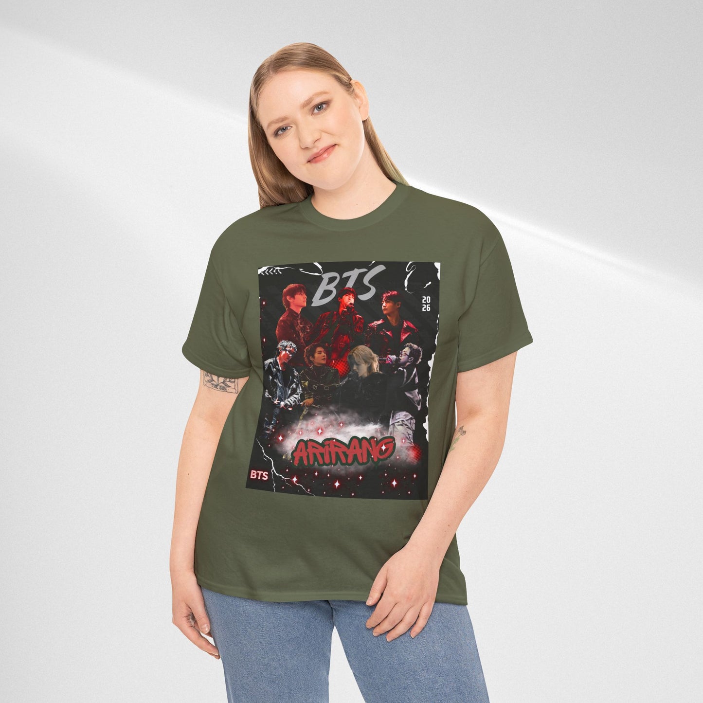 BTS Album Art Graphic Tee — 'Arirang' Fan Shirt