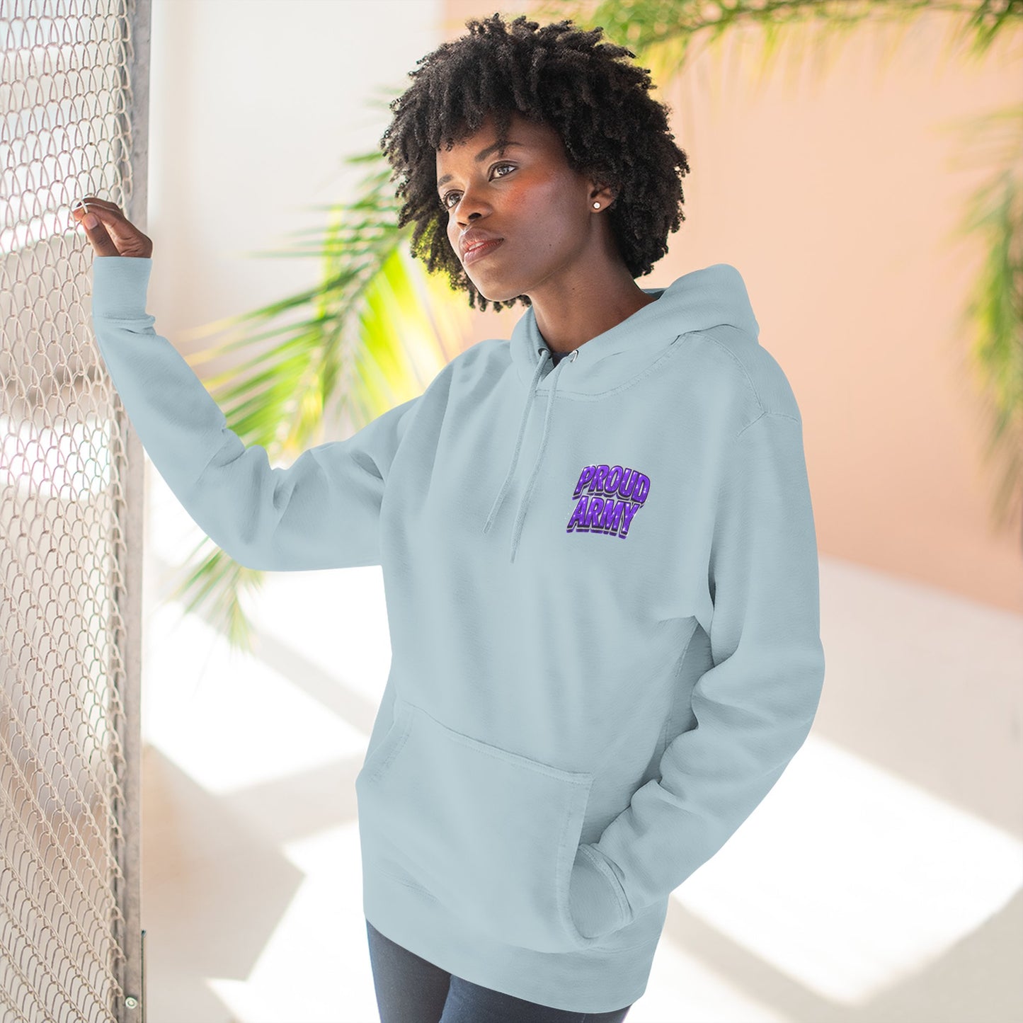 BTS Bangtan Photo-Panel Hoodie — 'Bangtan' 9-Eyes Graphic Fleece Hoodie