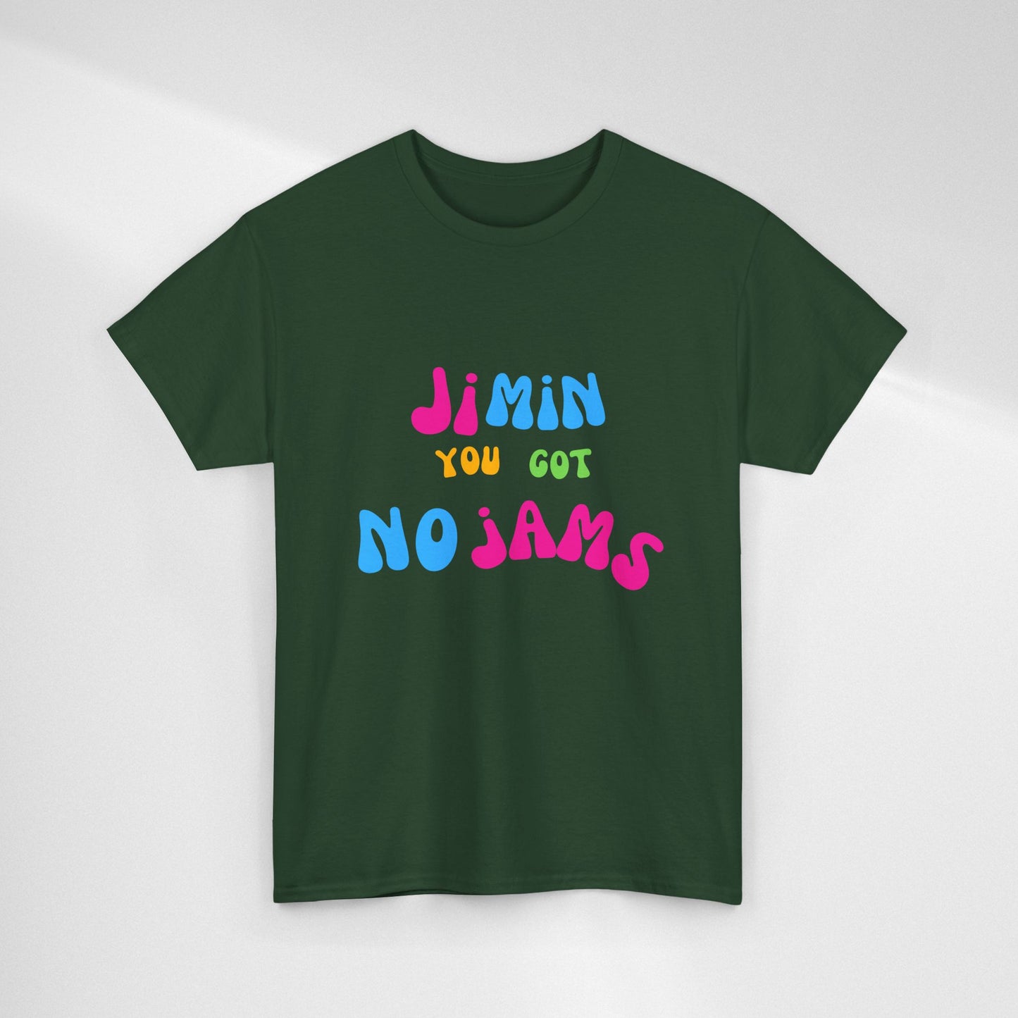 Jimin You Got No Jams T-Shirt — Colorful K-Pop Fan Tee
