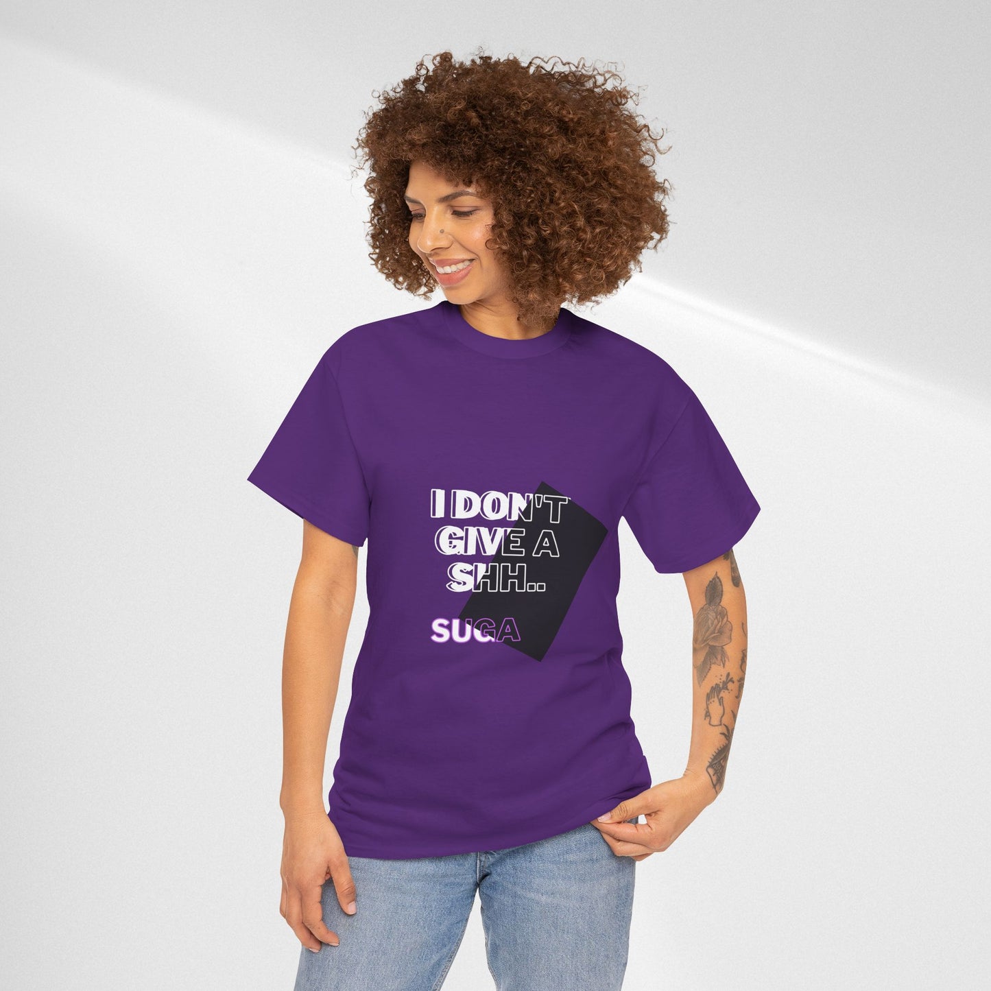 I Don't Give a Shh Tee — Bold Graphic Statement T‑Shirt